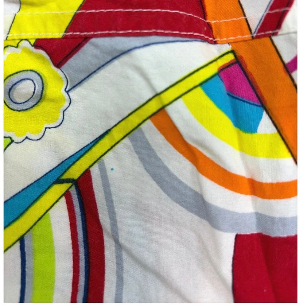 Tomato The Art Of Fitness Kids Psychedelic Floral Shirt and Short Vintage Size2